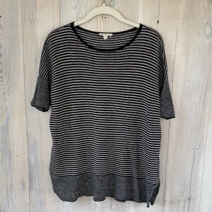 Eileen Fisher Linen Knit Top Size S